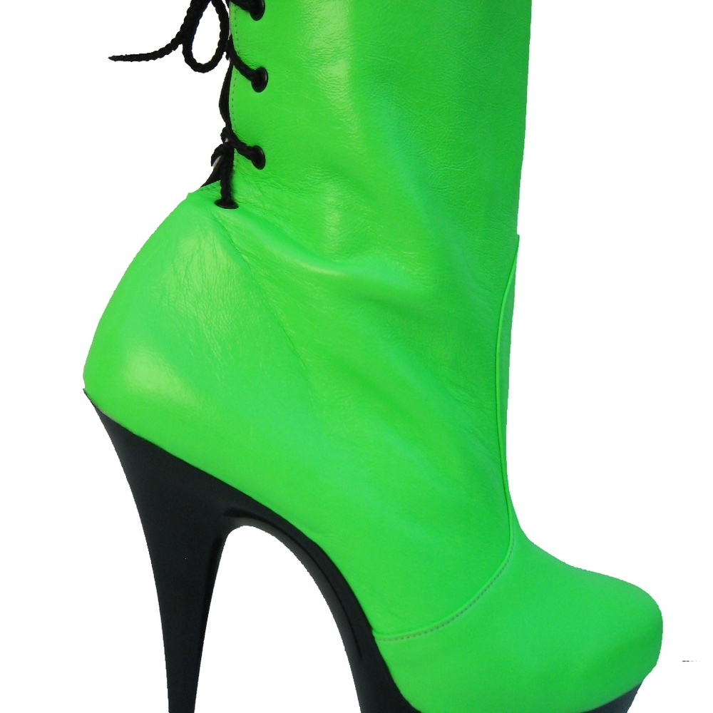 GASOLINE GLAMOUR ELECTRIC LIZARD ANKLE BOOTS